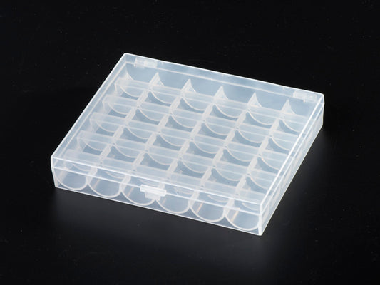 36 compartments plastic storage box for bobbin