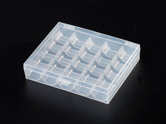 25 compartments plastic storage box for bobbin
